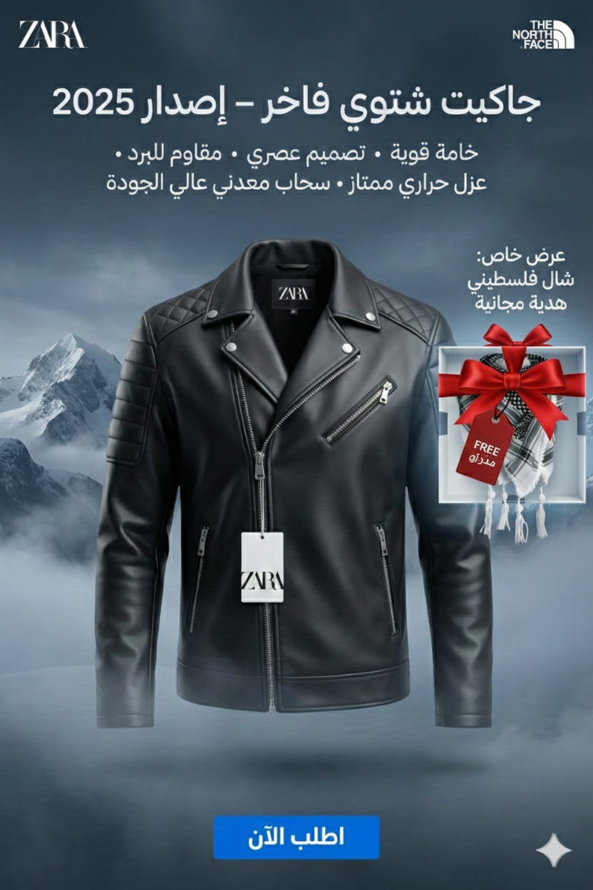 جاكيت زارا 2025 الأصلي