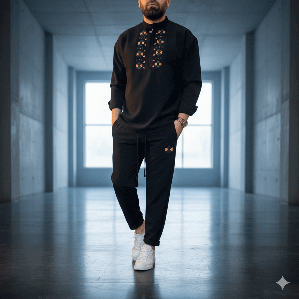 ☄️طقم رجالي موضة 2025☄️