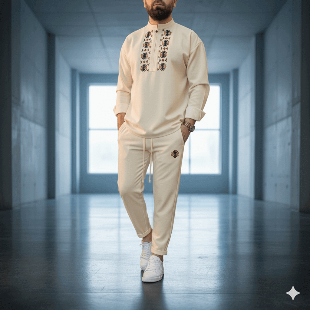 ☄️طقم رجالي موضة 2025☄️