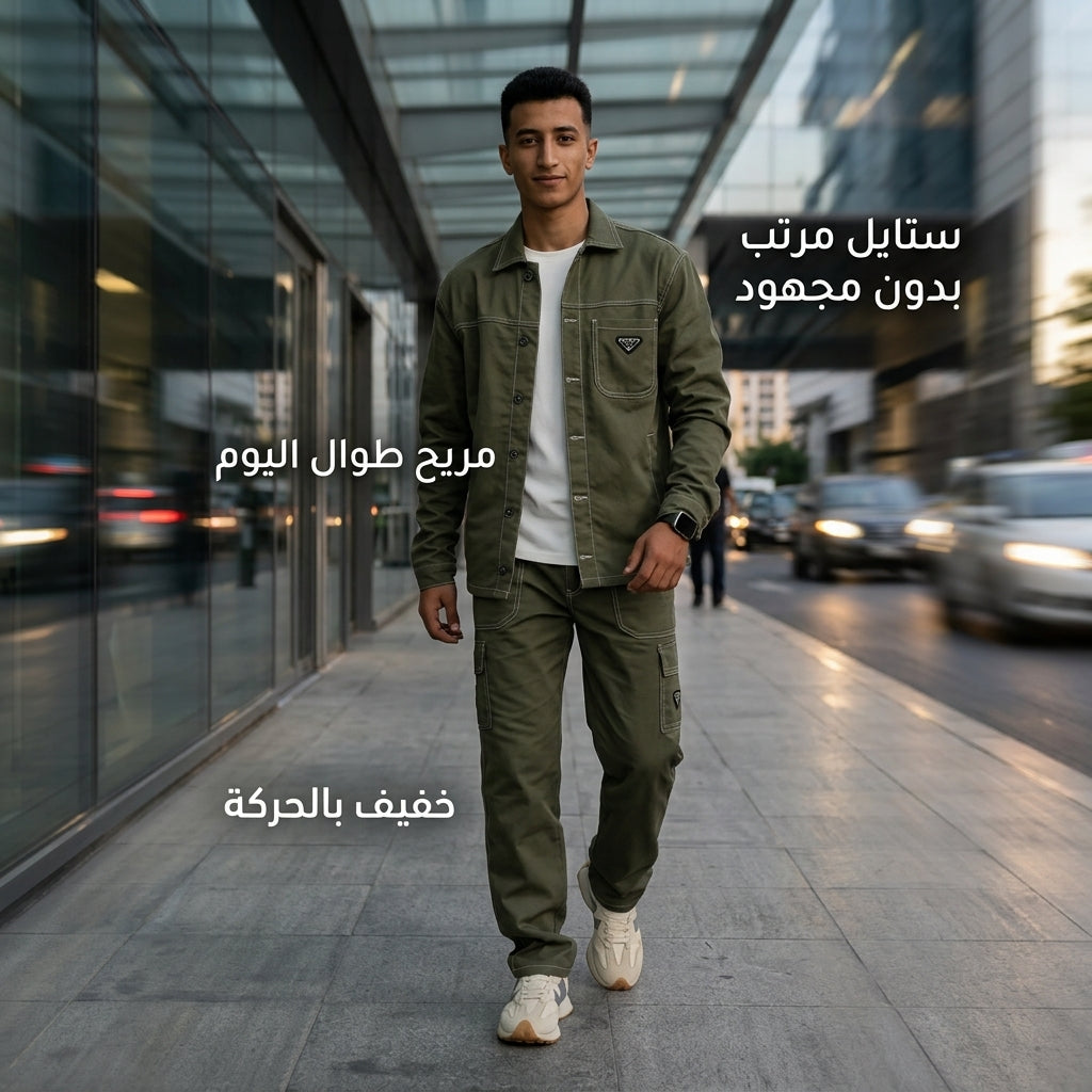 الطقم الرجالي 2025 – ستايل جاهز يخليك أنيق في أي وقت
