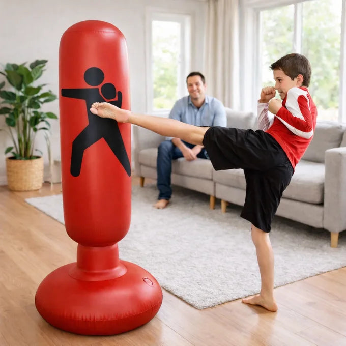 🥊 كيس ملاكمة للأطفال – متعة + طاقة + ثقة بالنفس